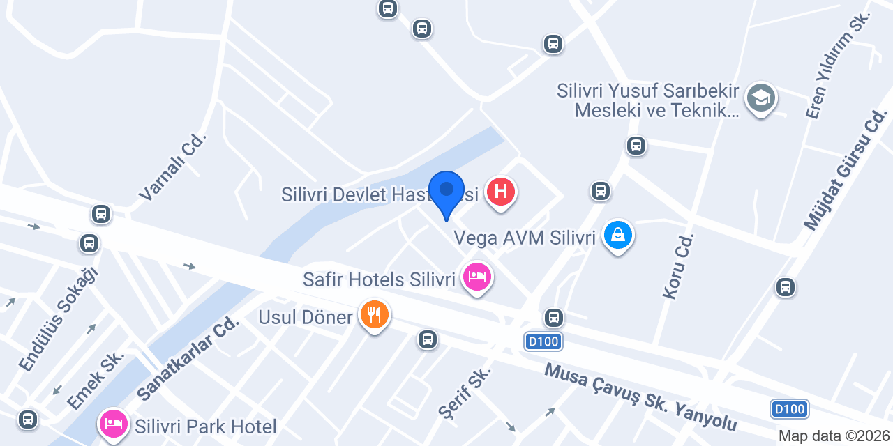 Aktif İnşaat Ltd. Şti. konumu