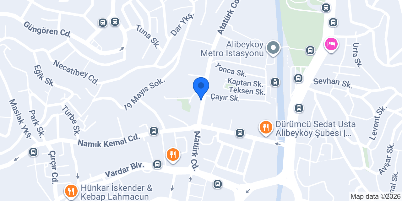 Uzundal Börekçisi konumu