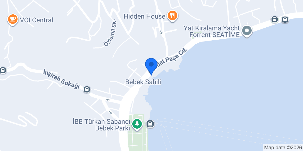 QNB Bebek Şubesi konumu
