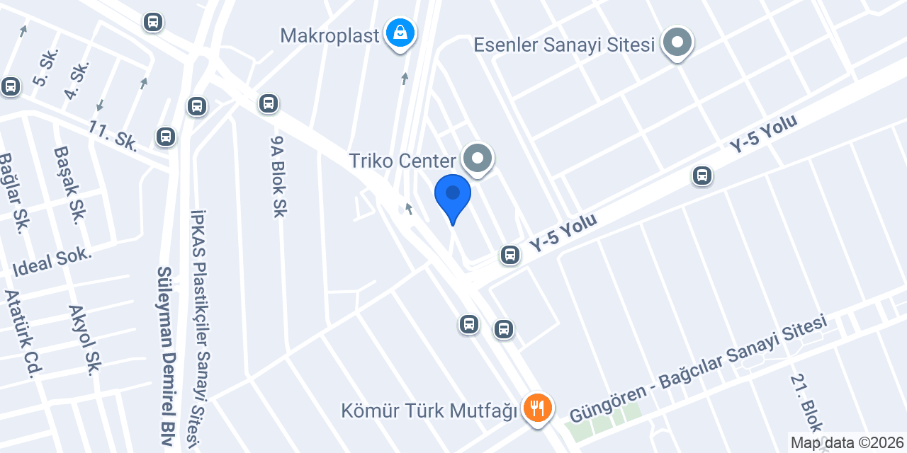 BOSPHORUS ŞAM TATLILARI (Toptan Ve Perakende) konumu