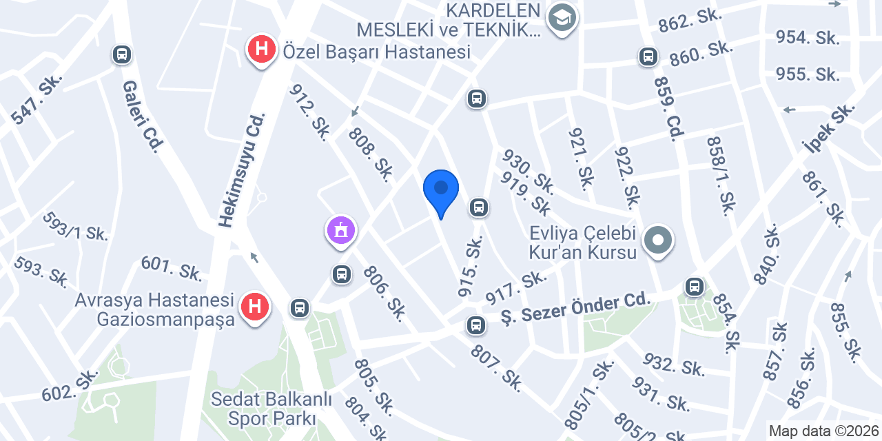 Öz - Danış Yapı konumu