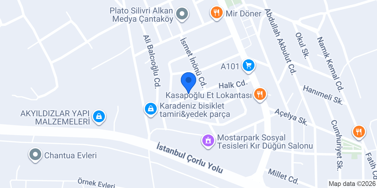 Gençel Halı yıkama konumu