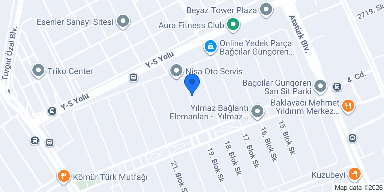 Yaran oto kurtarma konumu