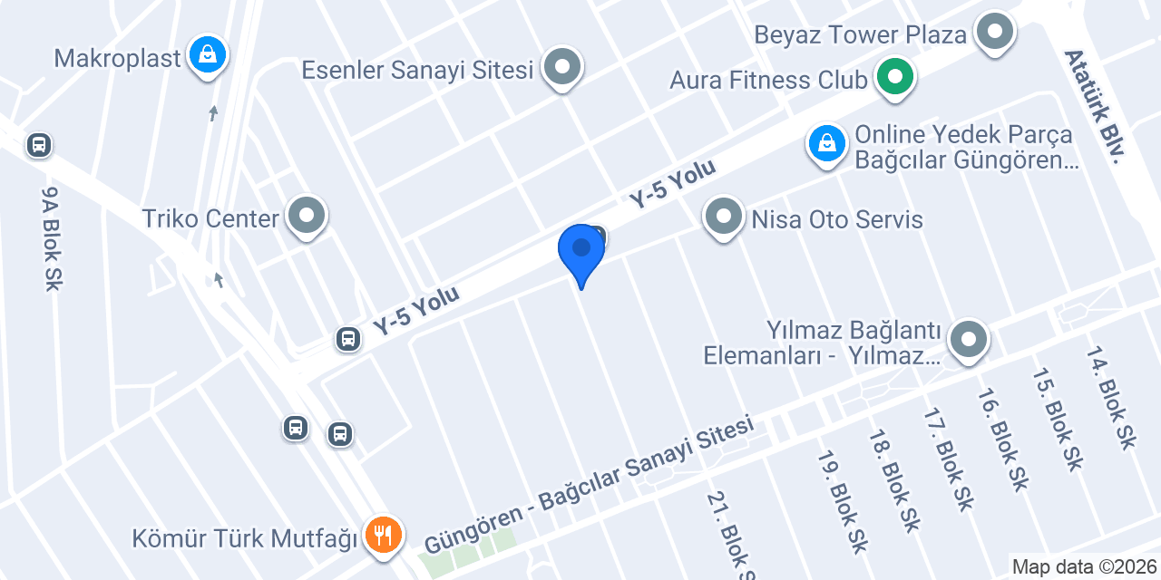 Germen Auto Service konumu