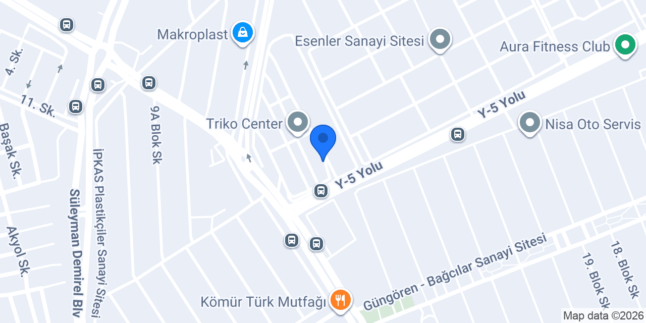 İSTANBUL STREÇ ve AMBALAJ konumu
