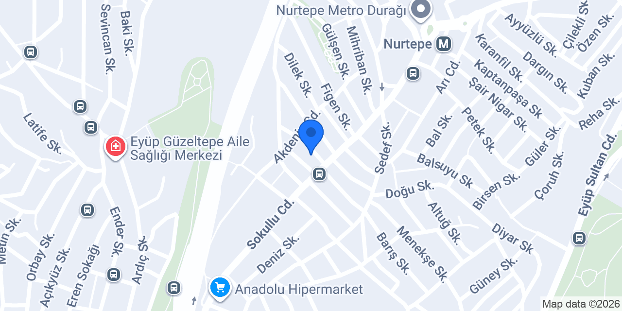 L’eclaır Nurtepe konumu