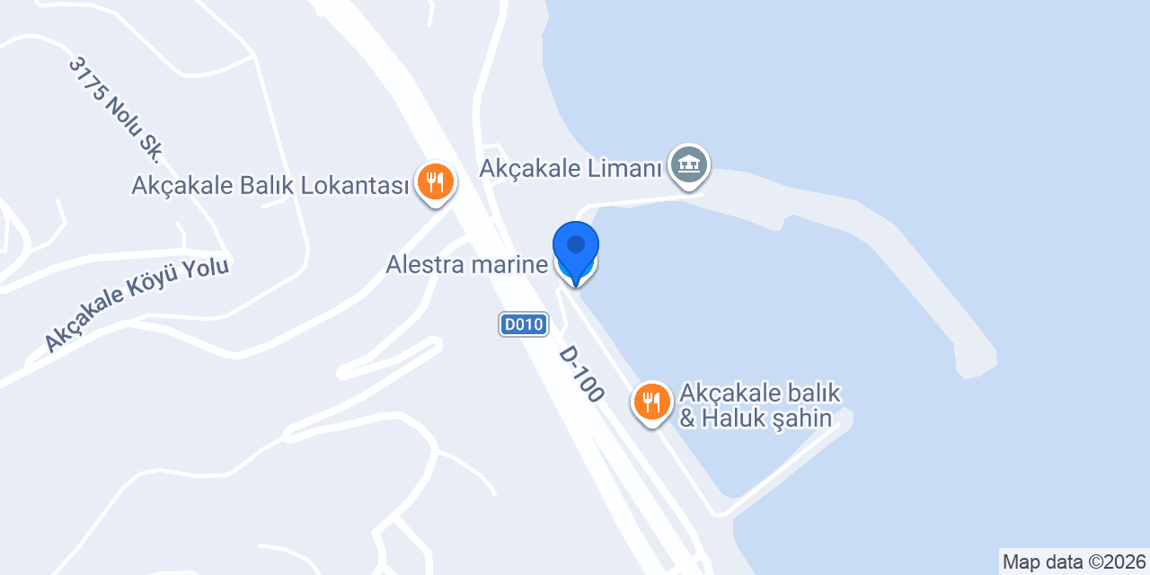 Alestra marine konumu