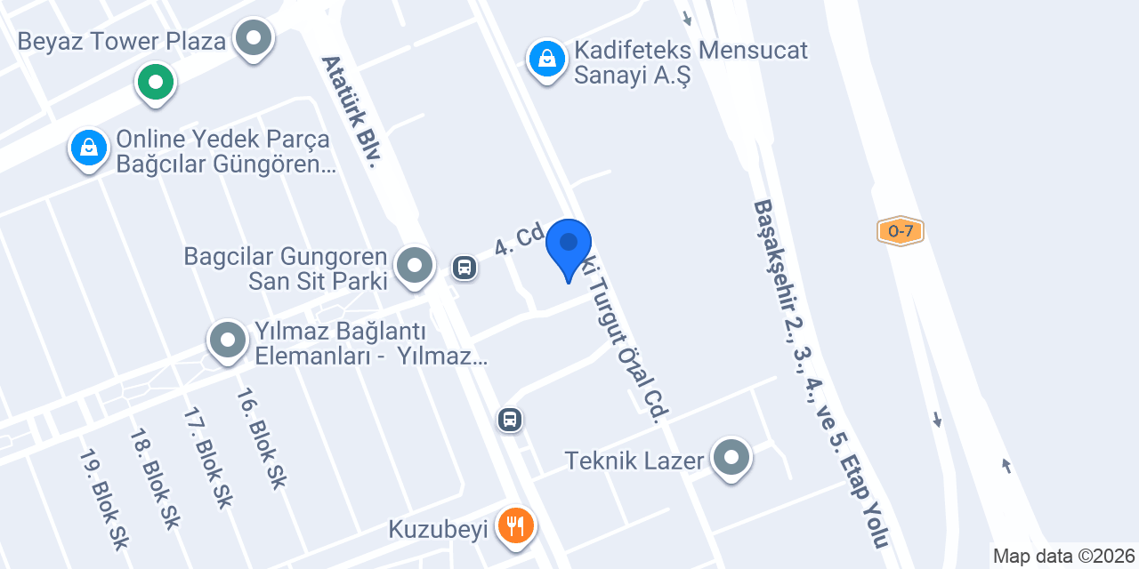 Başakşehir Duşakabin konumu
