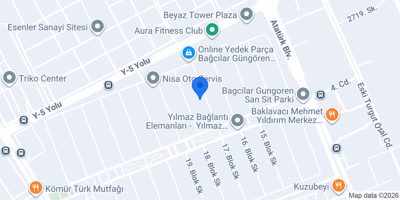 MS AUTO SERVİS konumu