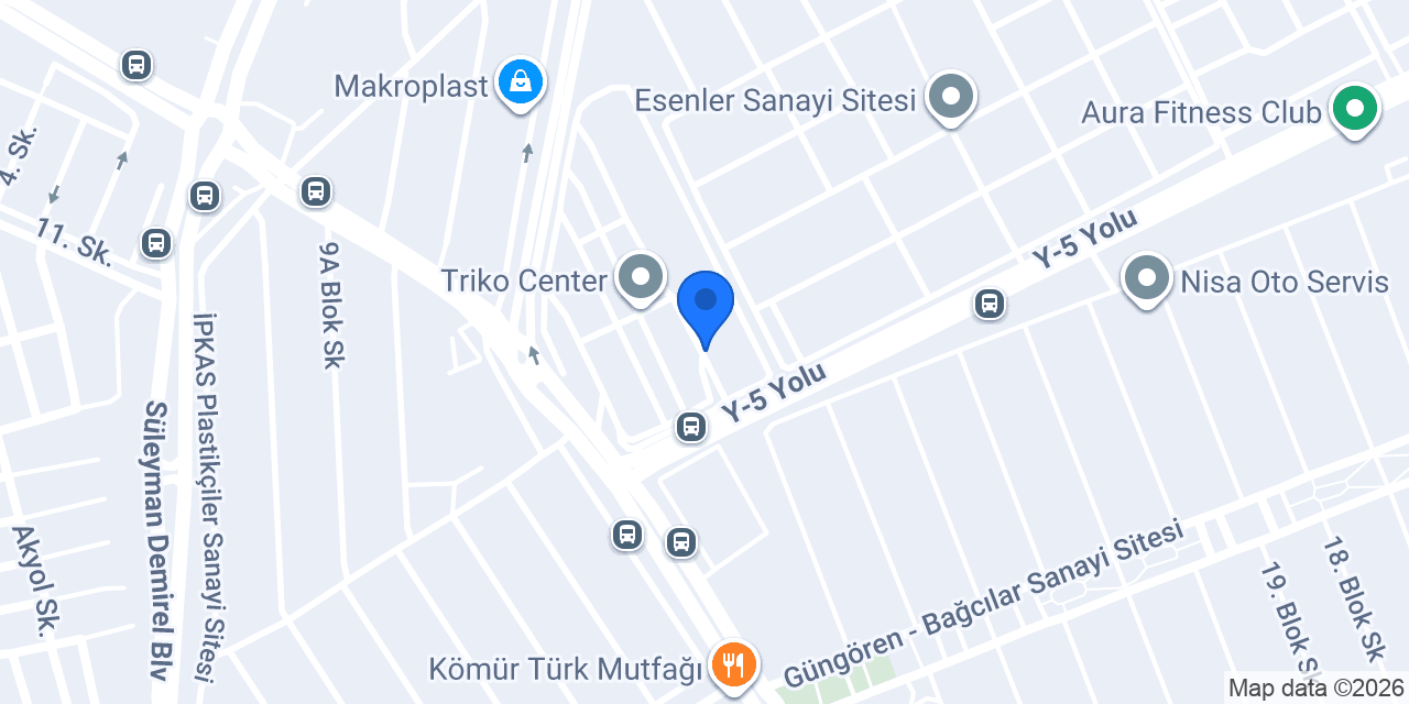 Vega Otomasyon konumu