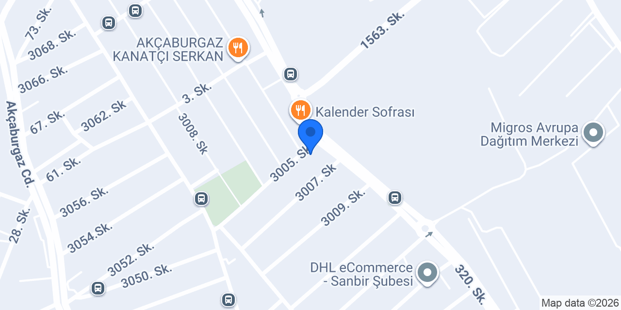 Tekin Oto Servis konumu