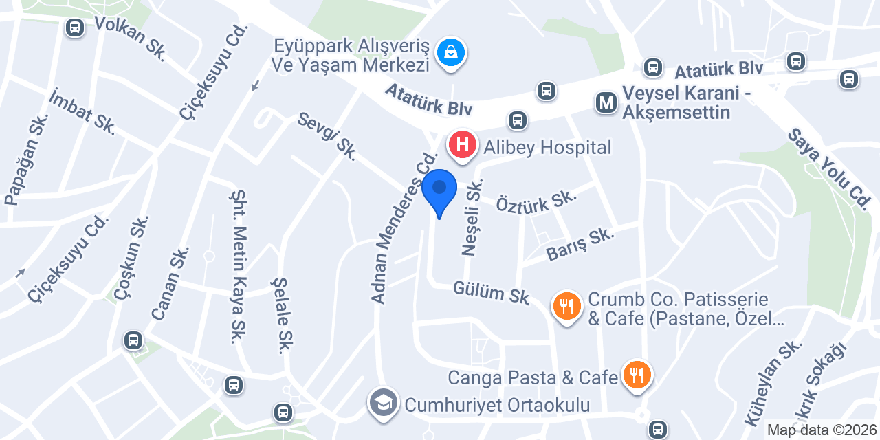 Binevler Eczanesi konumu