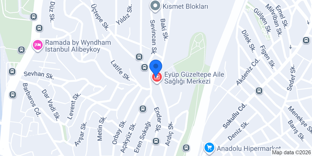 Çiğ Köfteci Hüseyin Usta konumu
