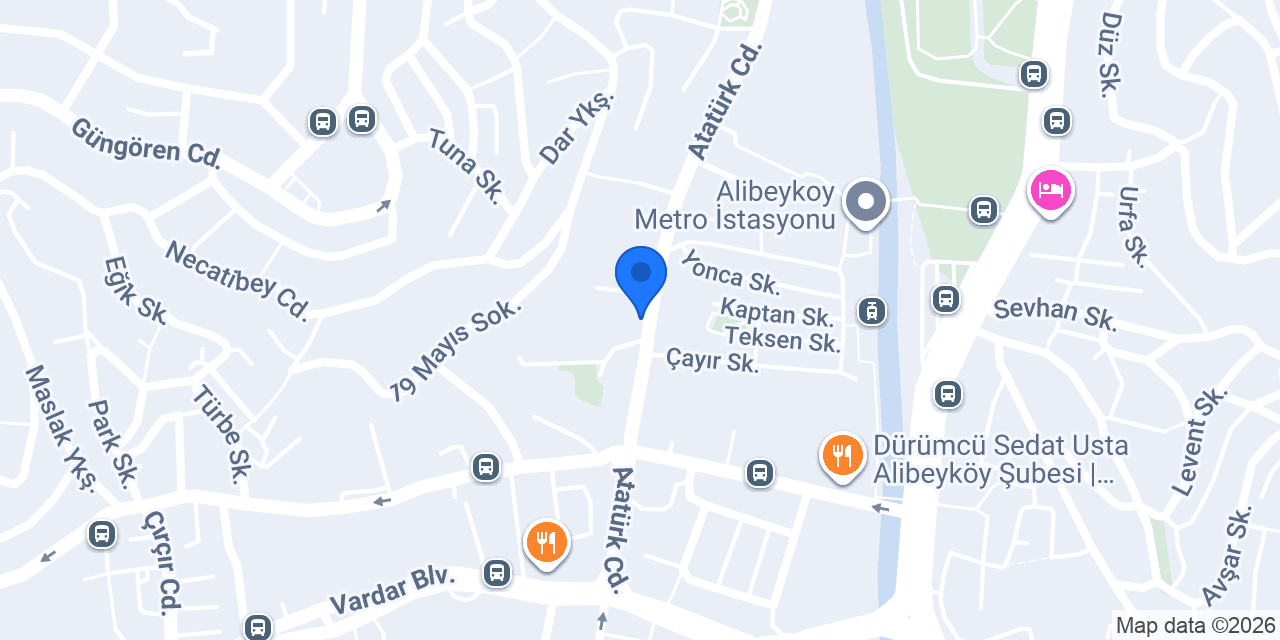 Özel Haliç Etap Okulları konumu