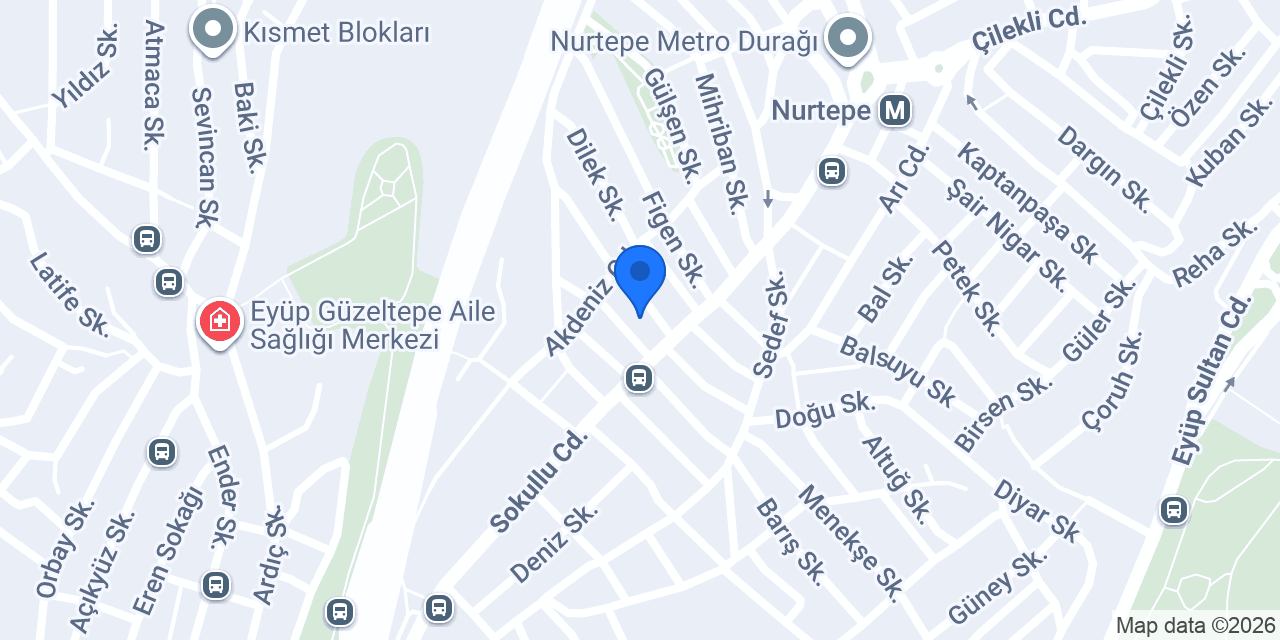 Antephan Künefe Nurtepe konumu