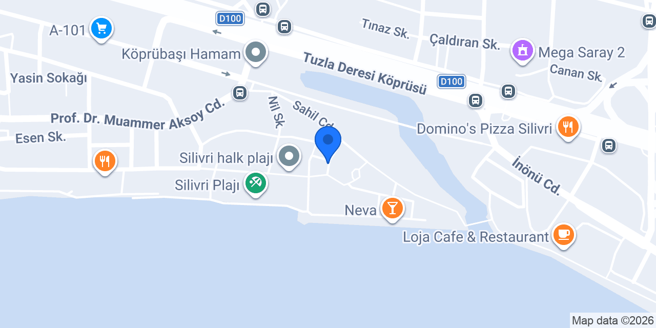 Taraça Cafe konumu