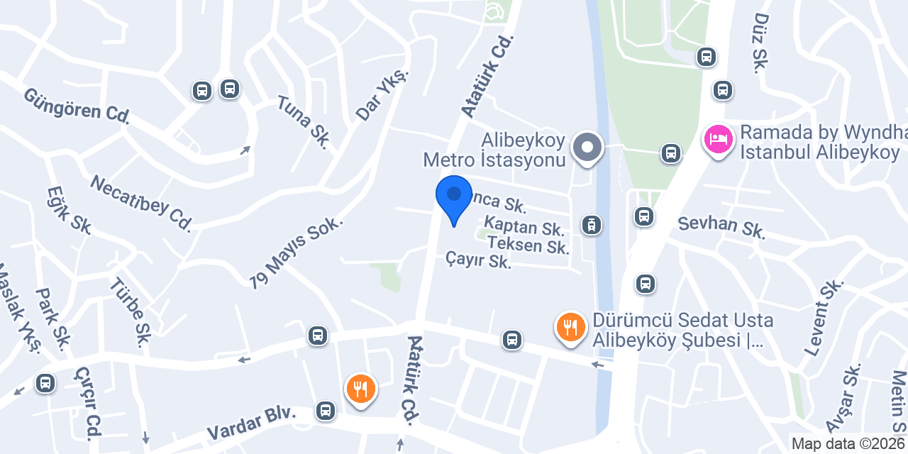 Beyköy Otopark konumu