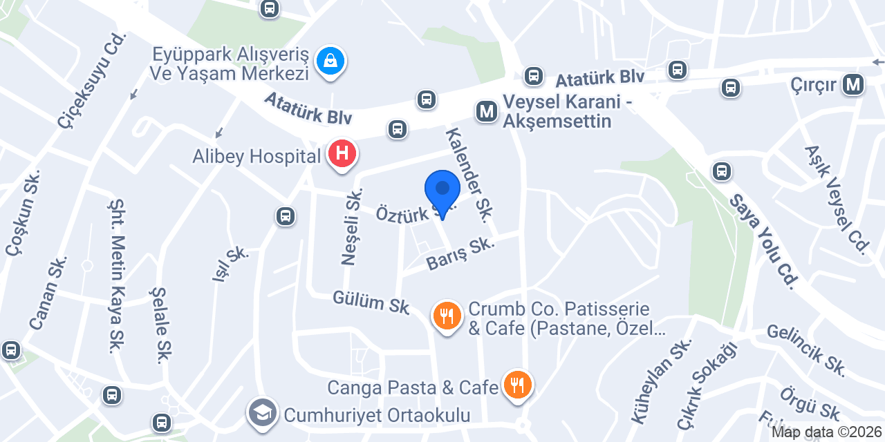 Bilgi evim anaokulu konumu