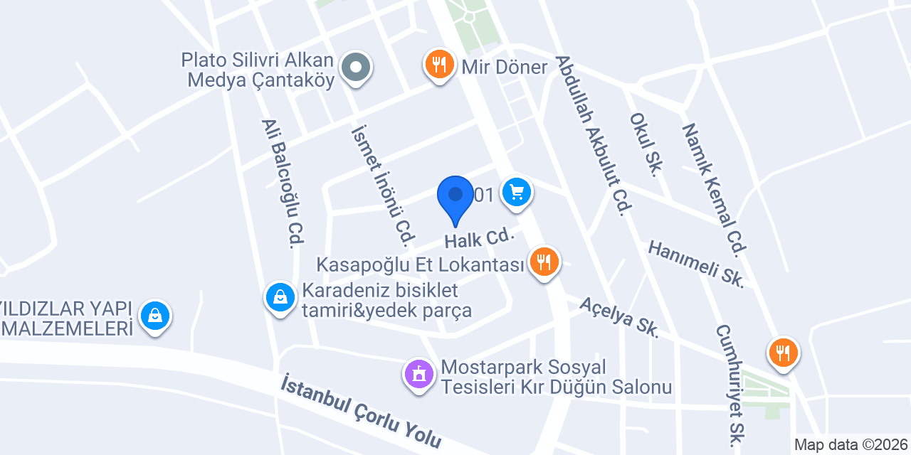 Çantaköy Terzi Kadir konumu