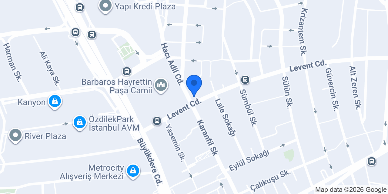Dentistanbul Levent konumu