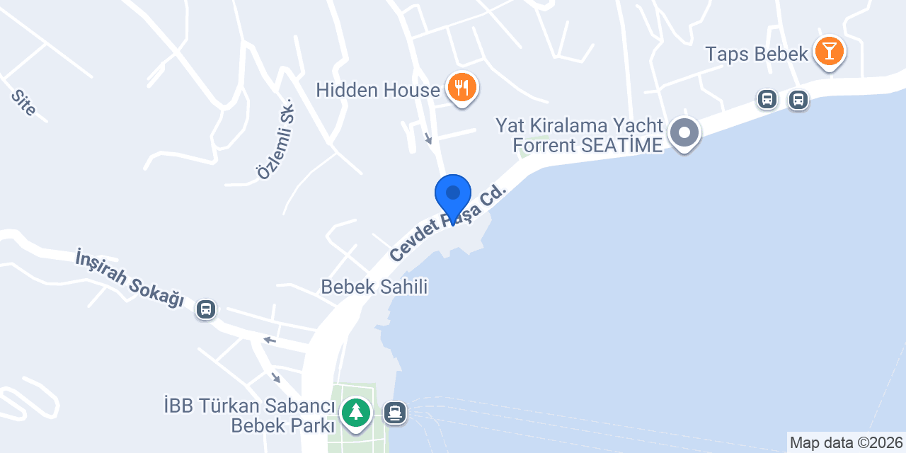 Bebek Meyhanesi konumu
