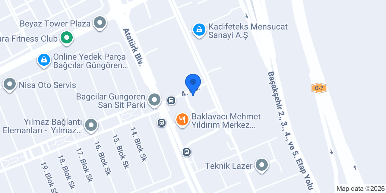 Ceren İthalat Ve Dağıtım A.Ş konumu