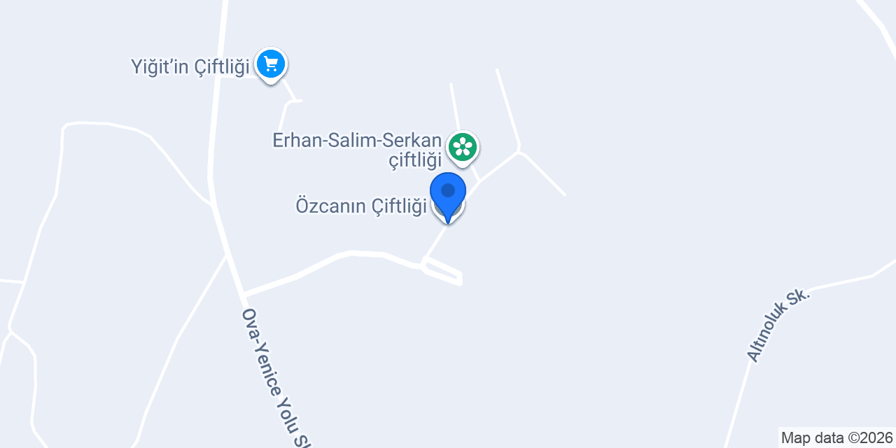 Özcanın Çiftliği konumu