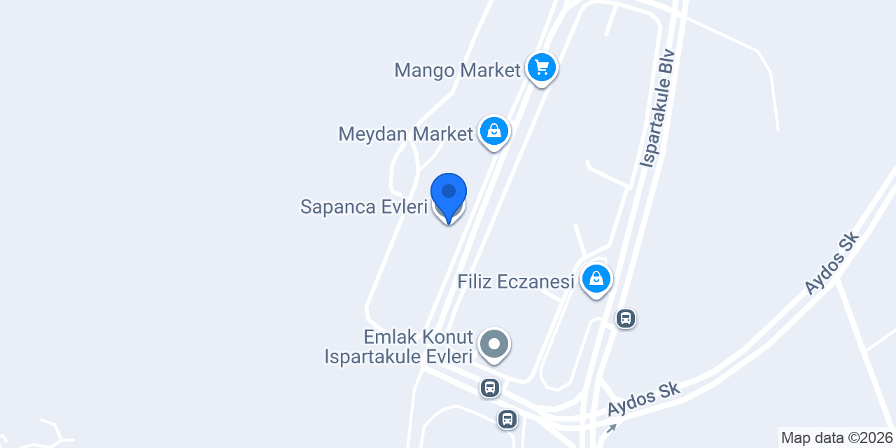Sapanca Evleri konumu