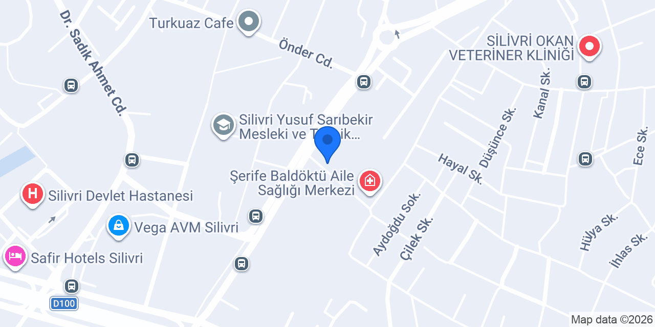 Silivri Yaşam Tıp Merkezi konumu