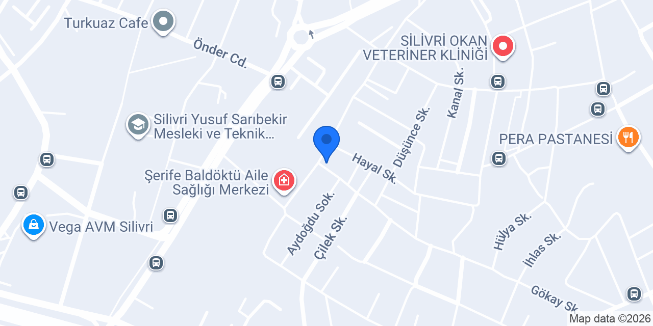 Refref Butik & Terzi konumu