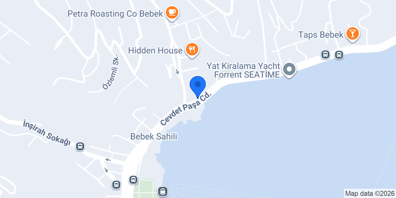 Halkbank Bebek Şubesi konumu