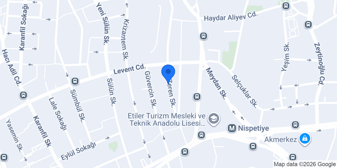 Şanlı Hukuk Bürosu konumu