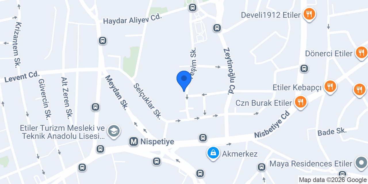 Beca İstanbul konumu