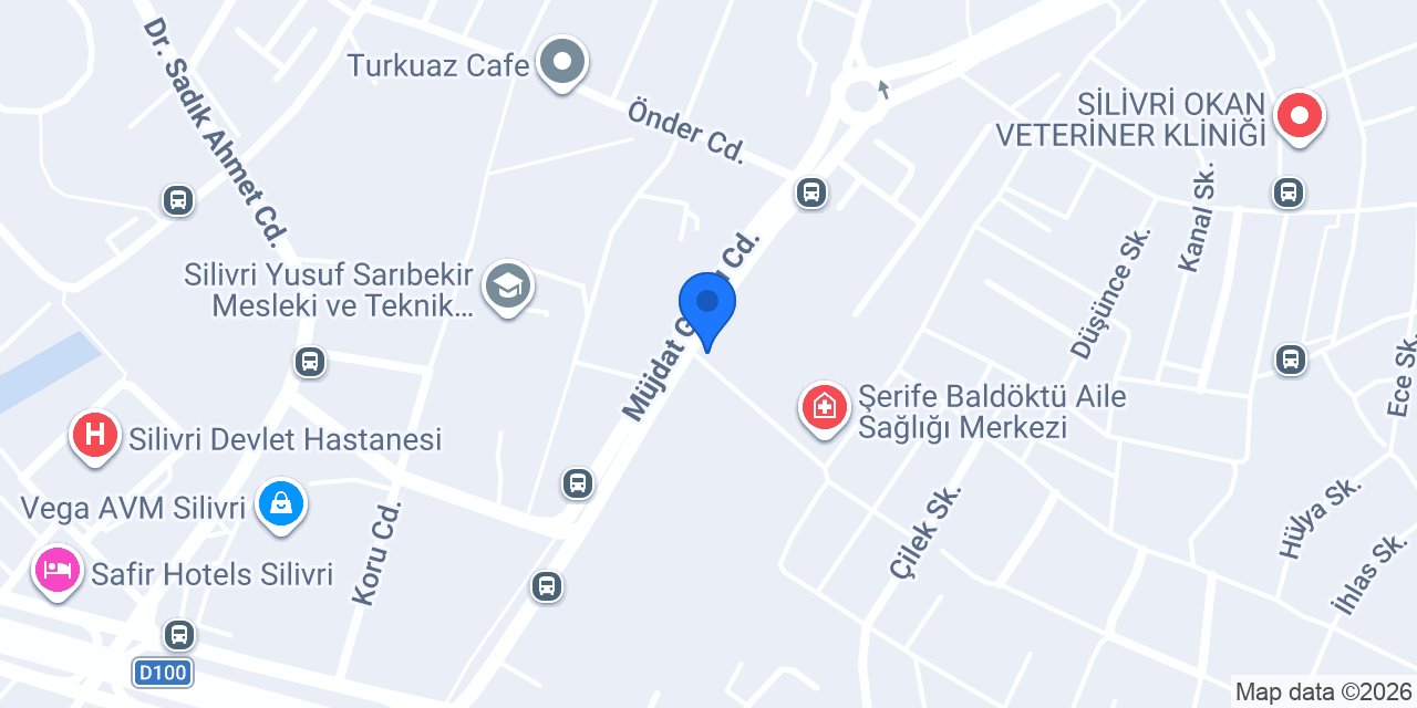 Diyetisyen Tuğçem Baştarcan konumu