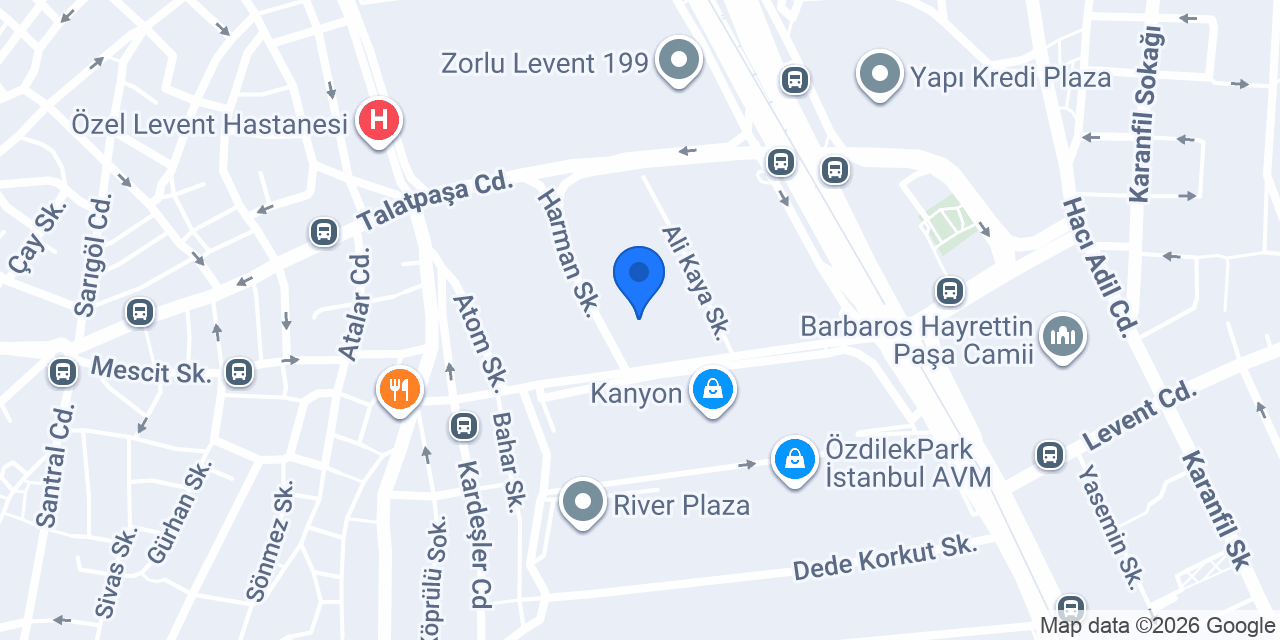 Aleph Türkiye konumu