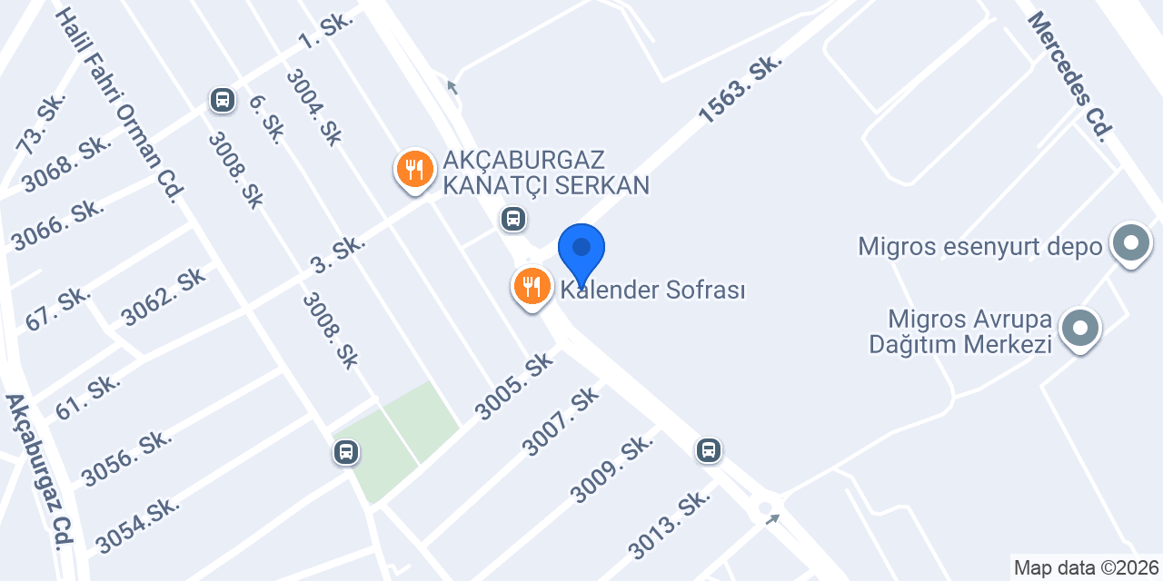 Aden Rulman Teknik Hırdavat konumu