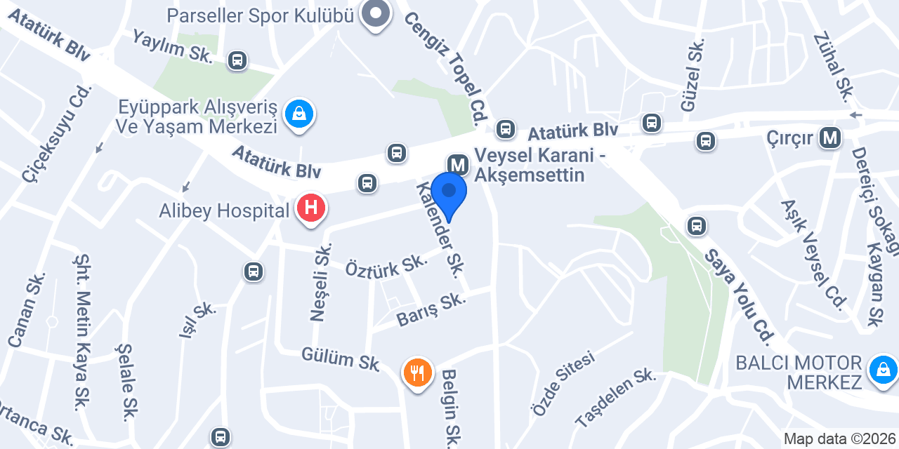 Anadolu Reklam konumu