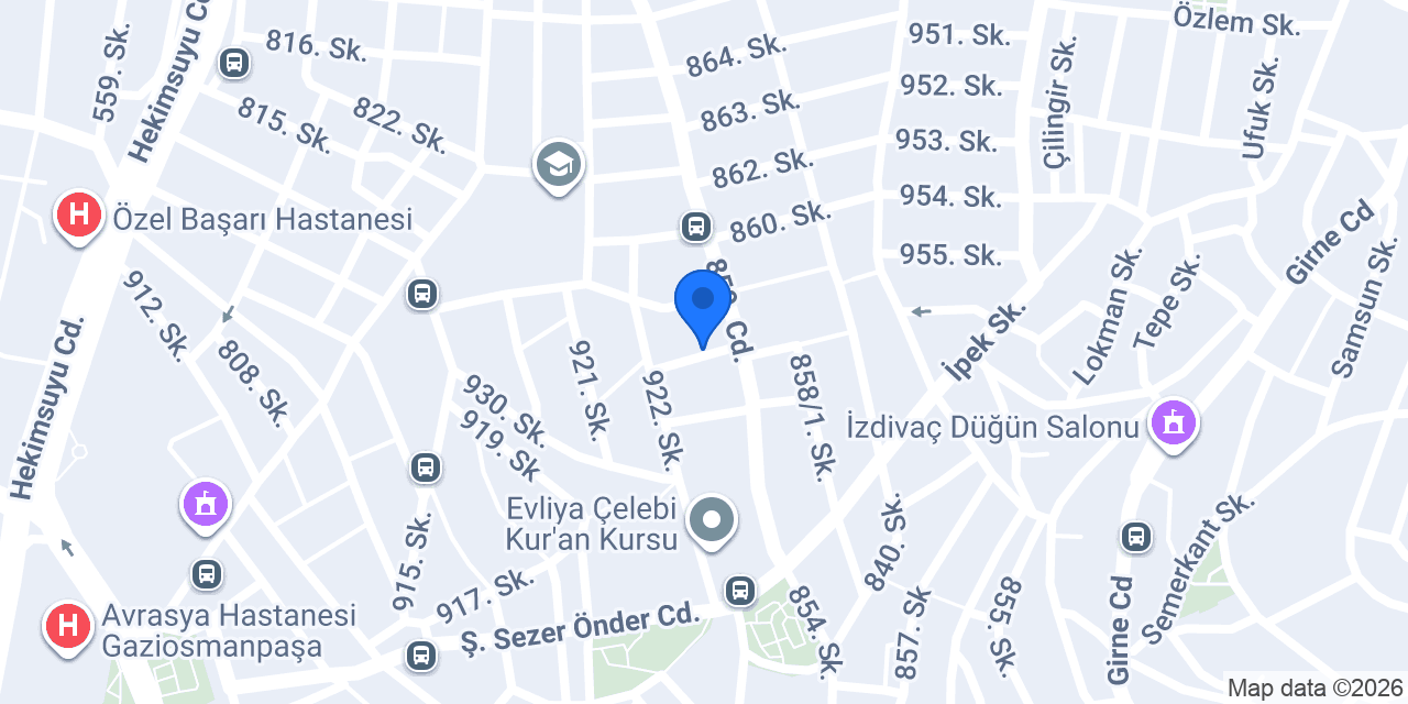 Dedeoğlu Reklam konumu