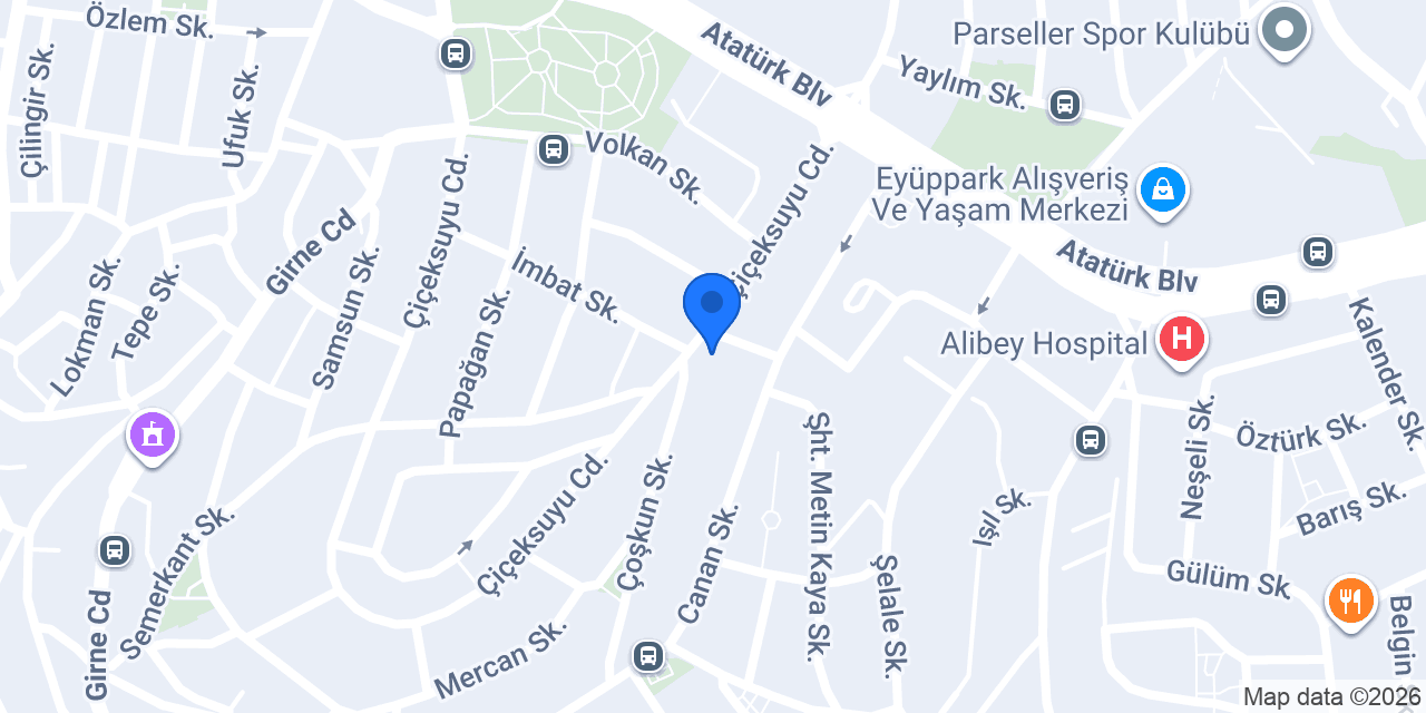 Yaran A Plus Unlu Mamülleri konumu