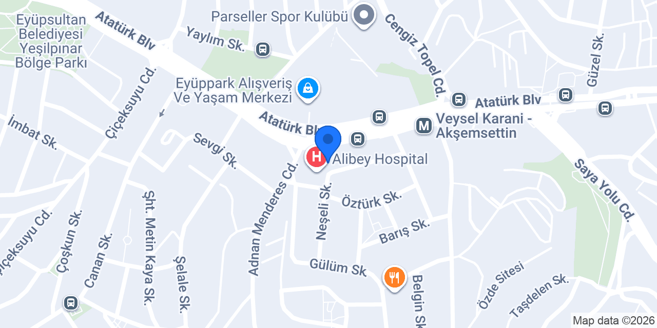 Sevda Yalçın Kuaför konumu