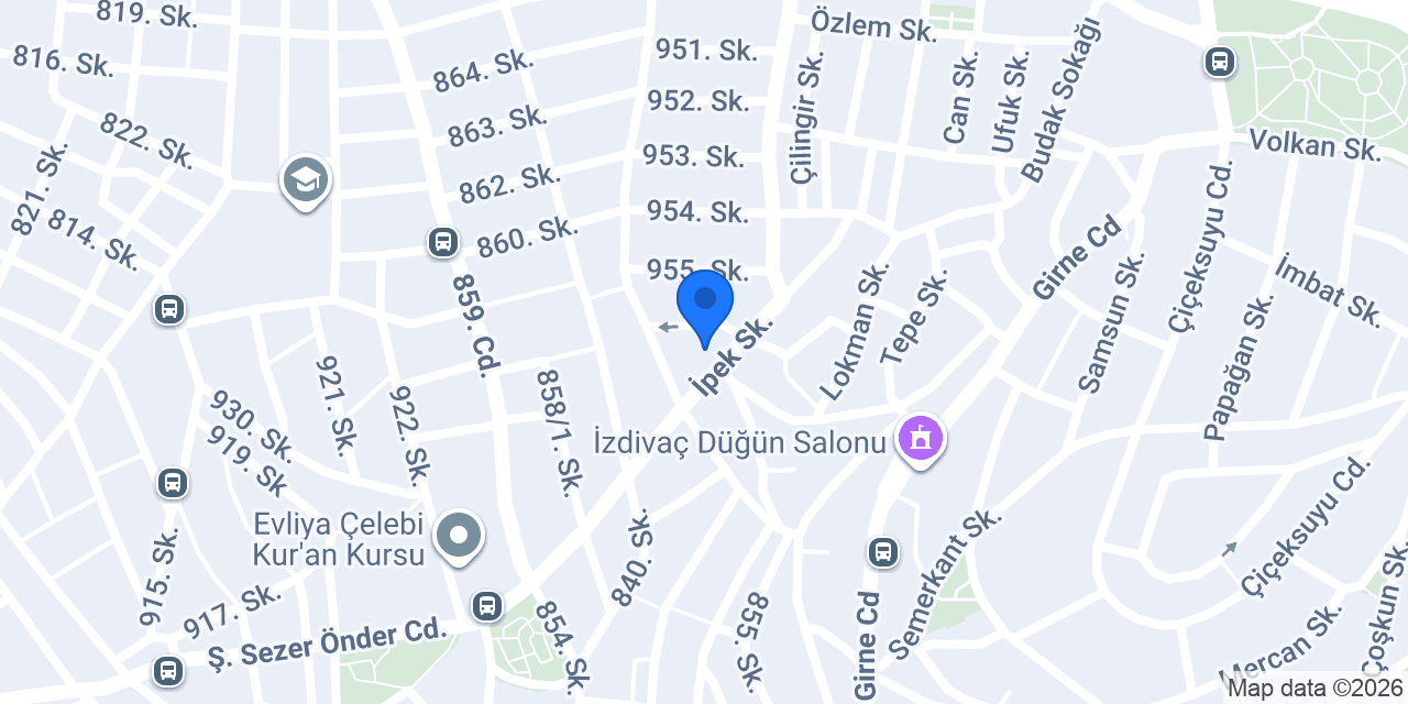 Öz Safran Börek konumu