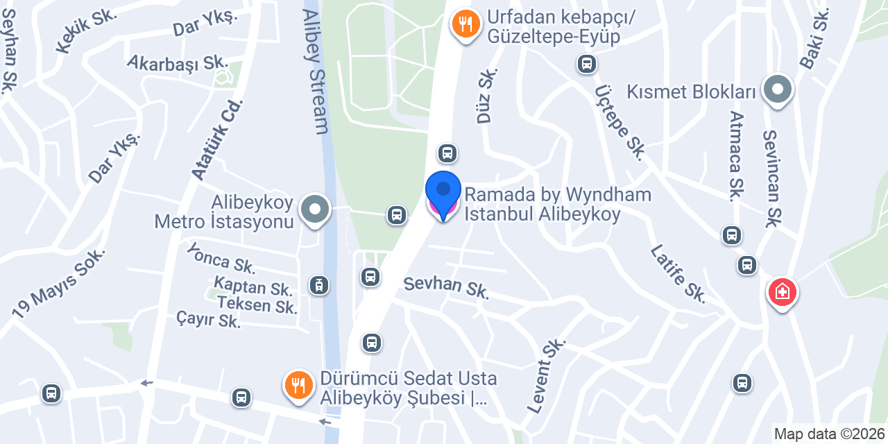 Fi Club Spa & Wellness Alibeyköy Ramada konumu