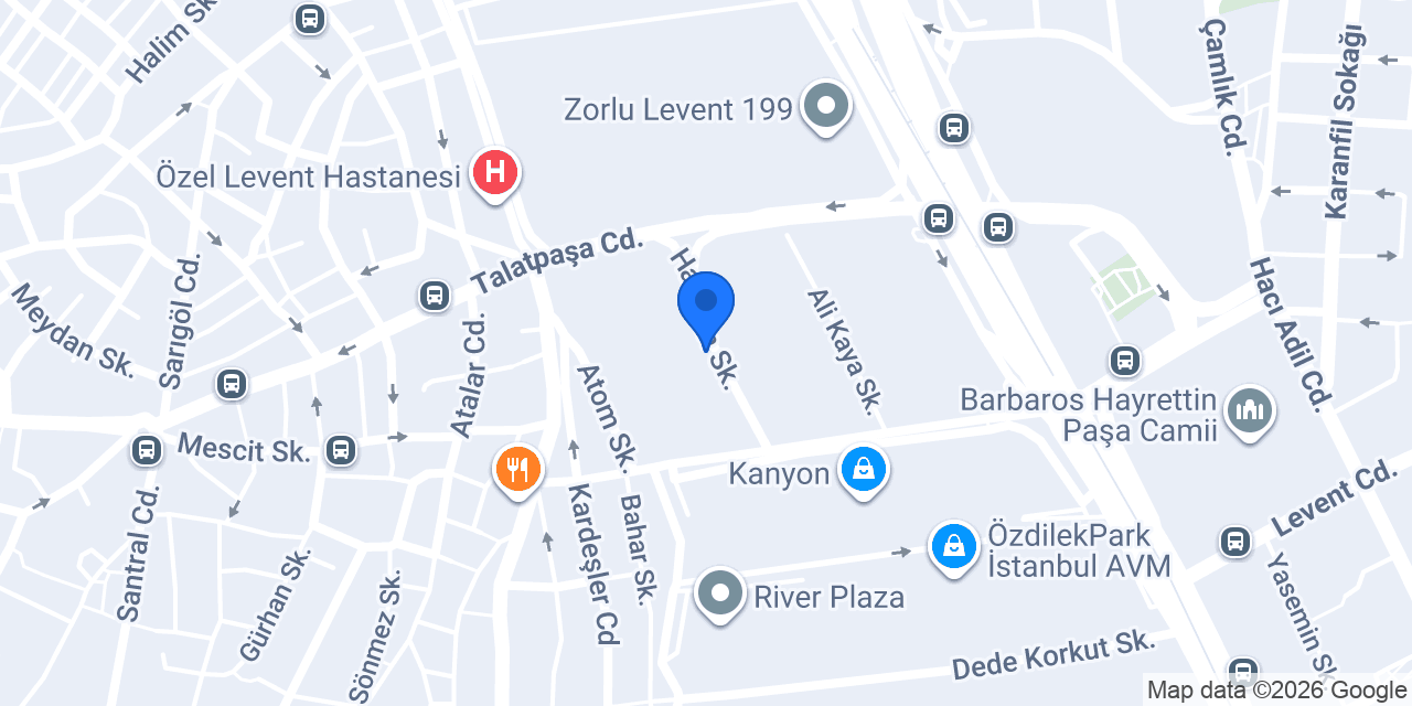 Gram İstanbul konumu