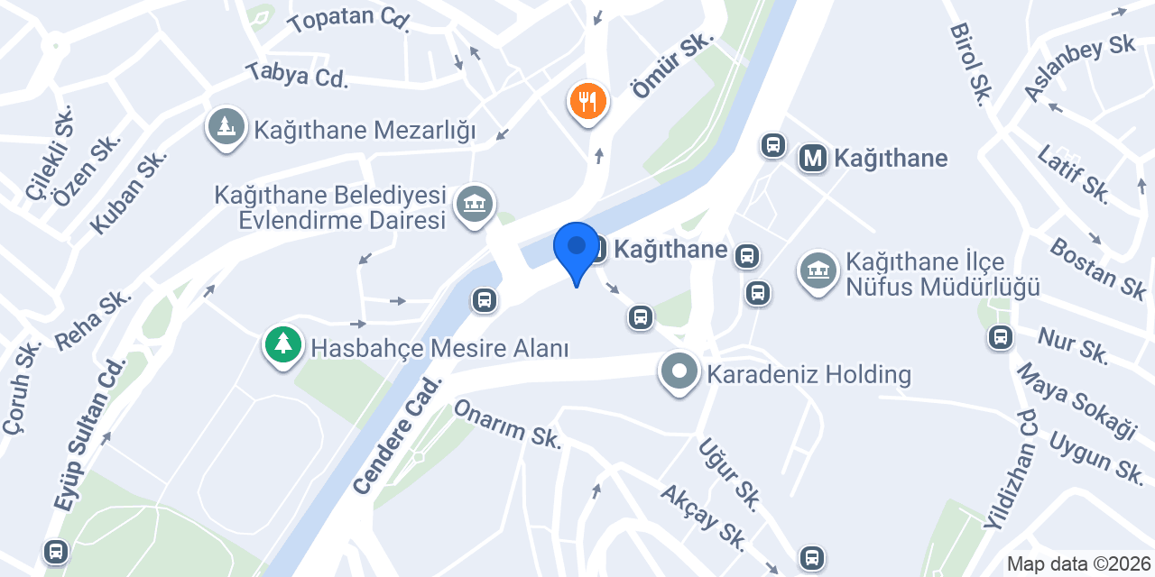 Kağıthane Gece Dönercisi konumu