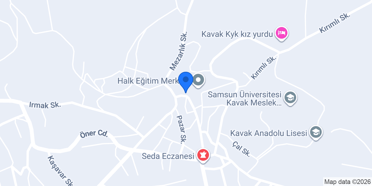 Kavak Noterliği konumu