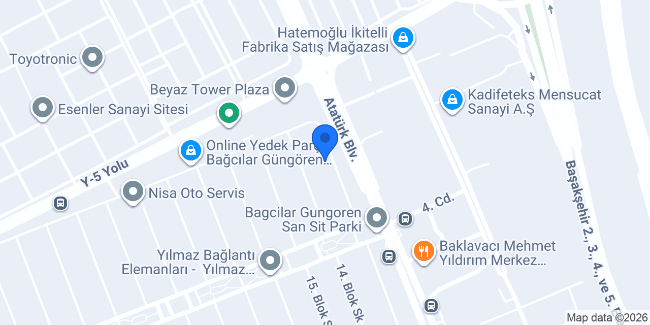 Akyıl Auto Service konumu