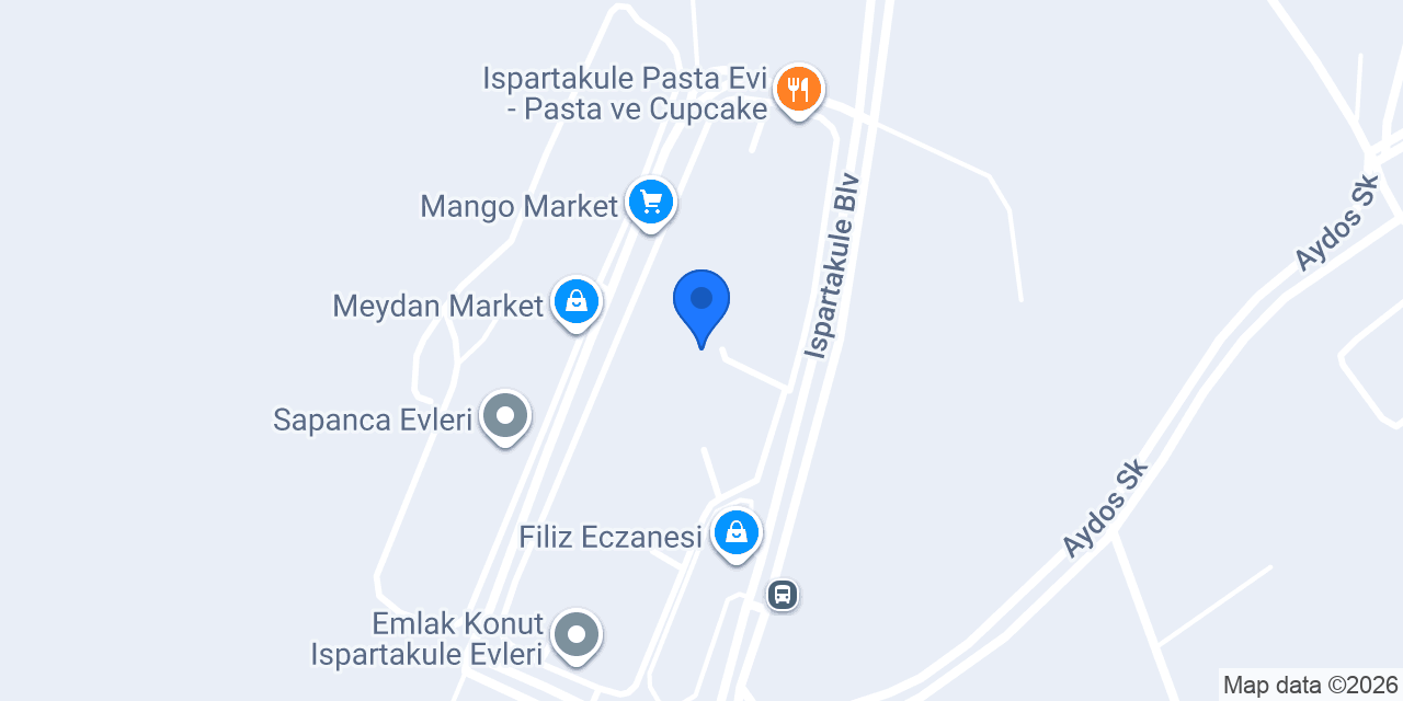 Ispartakule Su konumu