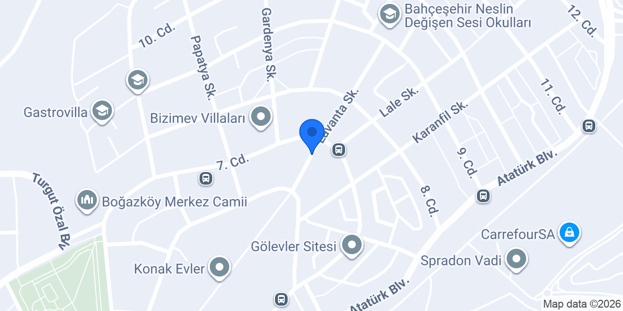 Tuubix Bebek stüdyosu konumu