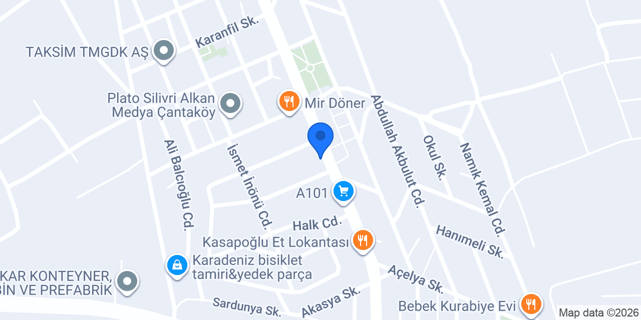 Çantaköy konumu