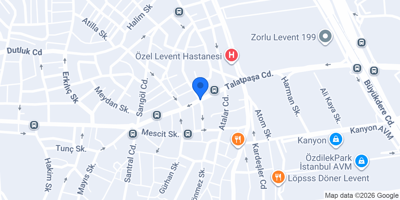 Etik Sürücü Kursu konumu